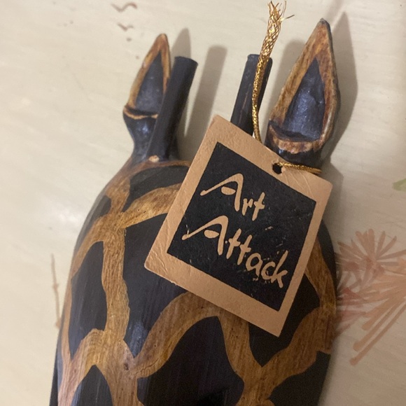 Hand Painted Wooden African Animal Wall Decor
Giraffe Mask Made in Indonesia - Picture 7 of 12